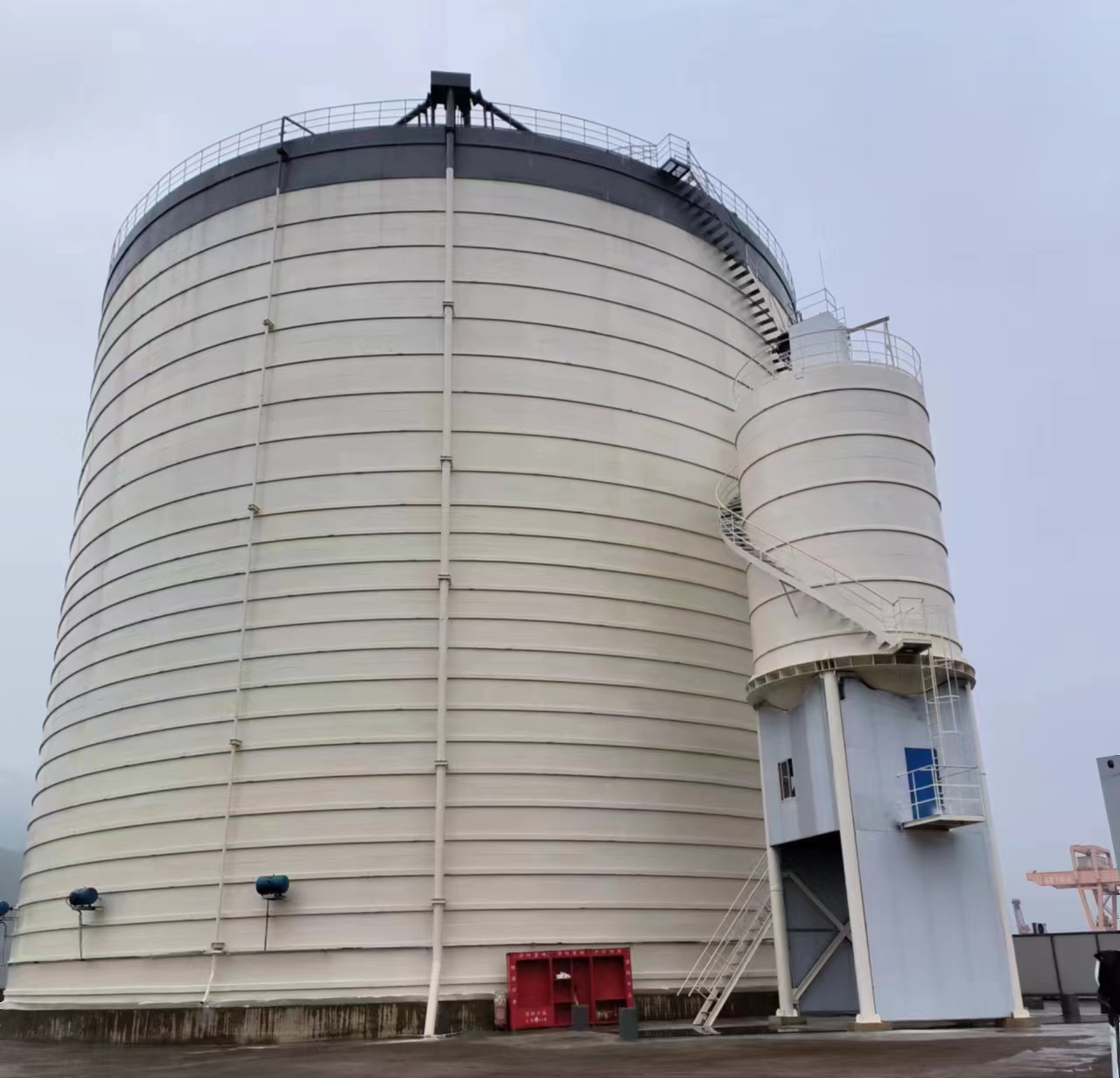 绥棱10万吨水泥钢板库