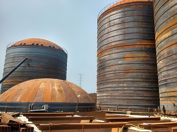 绥棱焦粉钢板仓